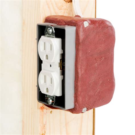 electrical box in fire rated wall|fire rated electrical outlet box.